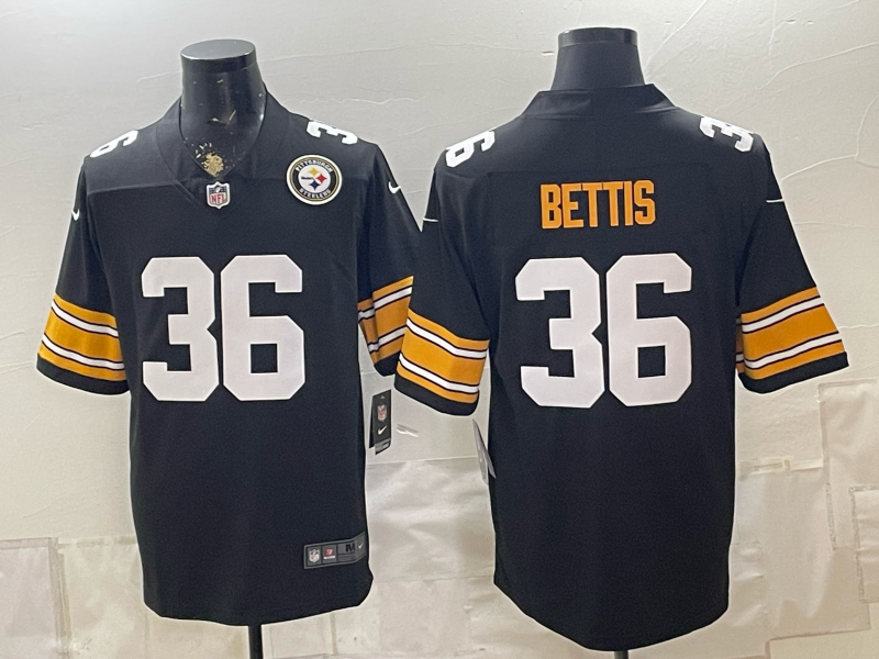 2026 Men Pittsburgh Steelers #36 Bettis Black Limited Nike NFL Jersey 08290012->pittsburgh steelers->NFL Jersey
